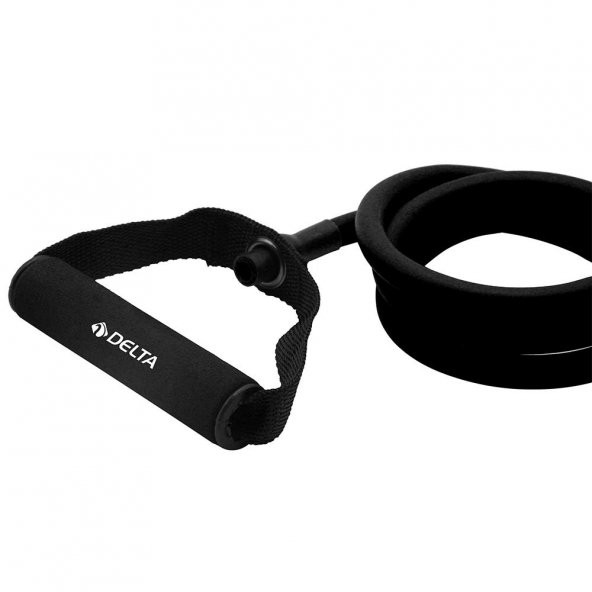 Delta 120 cm Tutacaklı Orta Sert 8*12 mm Pilates Direnç Lastiği - 3
