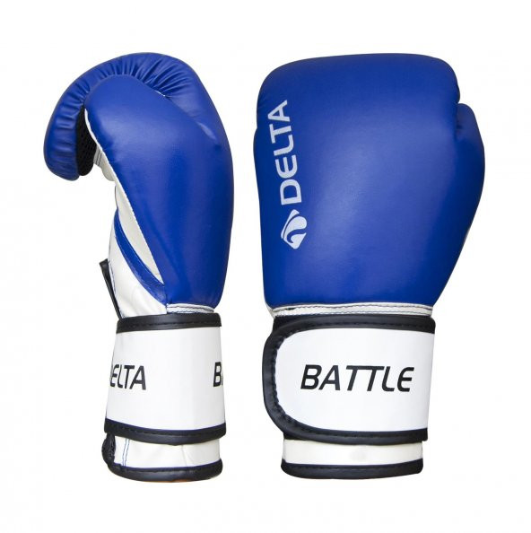 Delta Battle Dura-Strong Mavi-Beyaz Boks Eldiveni - 2