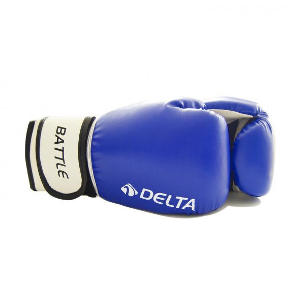 Delta Battle Dura-Strong Mavi-Beyaz Boks Eldiveni - 4