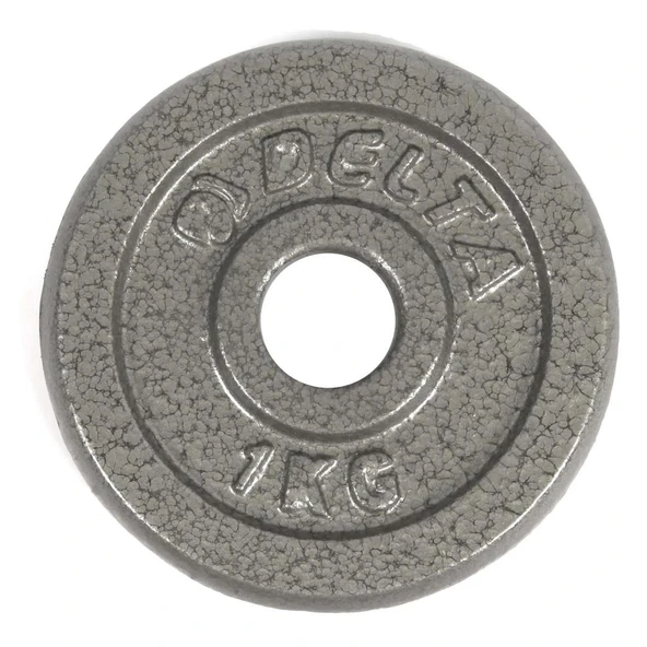 Delta Gri Döküm Plaka ( Çiftli ) 1 KG x 2 Adet DS 7210