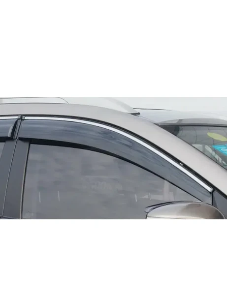 Bmw X5 E70 2007 2013 Kromlu Cam Rüzgarlığı İthal - 3