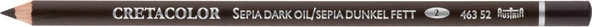 Cretacolor Sepia Dark Oil Pencil Yağlı Tebeşir Kalemi (463 52) (1 Adet)
