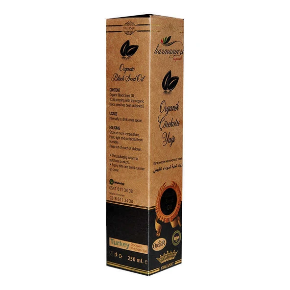 Çörek Otu Yağı Cam Şişe 250 ML - Resim 5