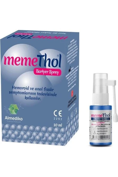 Memethol Hemoroid Bariyer Sprey 10 ml