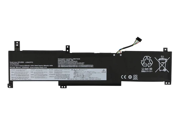 Lenovo ideaPad 3 14ITL6 82H700KAIN Notebook Bataryası, Laptop Pili - 3Cell - 1