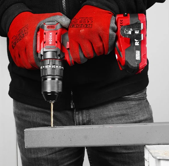 RODEX Takım Çantalı 21V Akülü Darbeli Matkap RDX3404 - 5