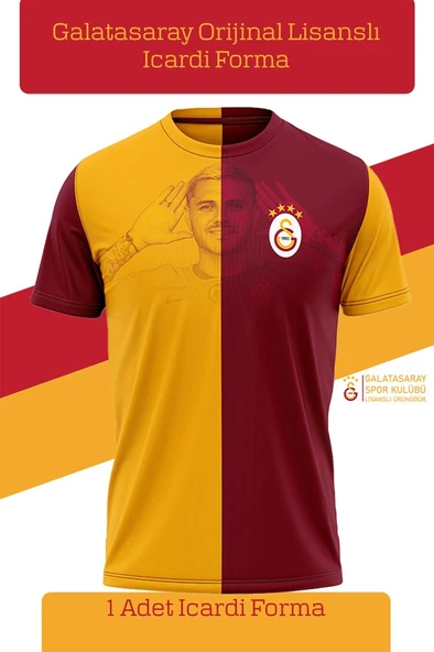 Galatasaray Orijinal Lisanslı İcardi Çocuk T-shirt