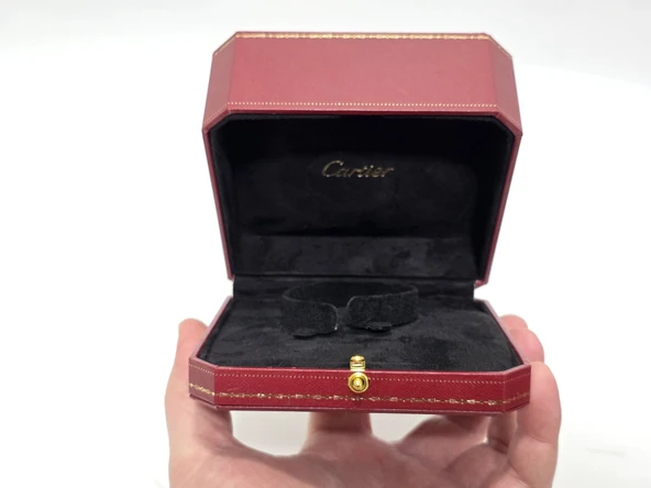 Cartier Kadife Bileklik Kutusu (Çantalı) - 4