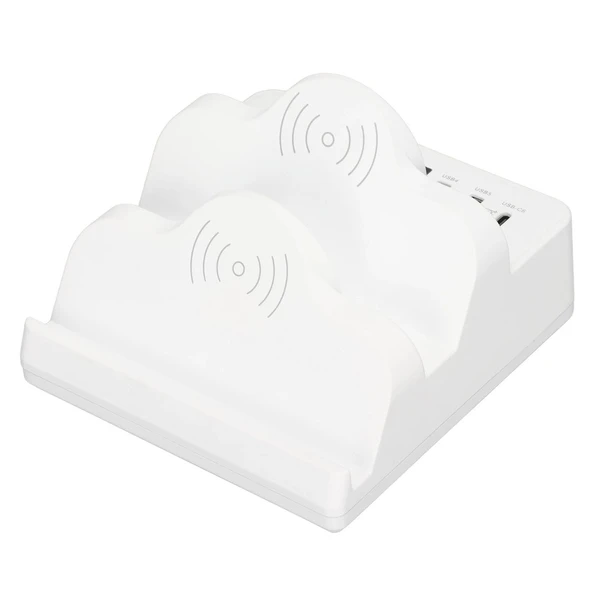 6 Port Usb Dual Kablosuz Şarj Cihazı 80W