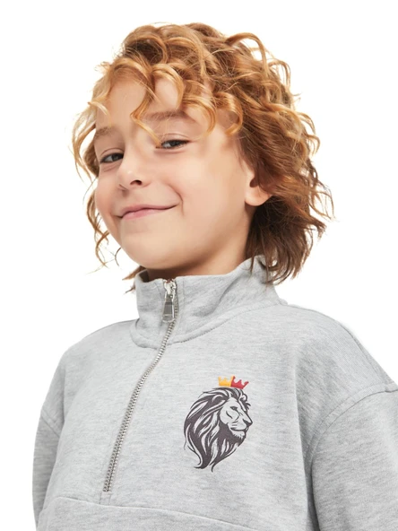 Galatasaray Orijinal Lisanslı Çocuk Eşofman Takımı - 6