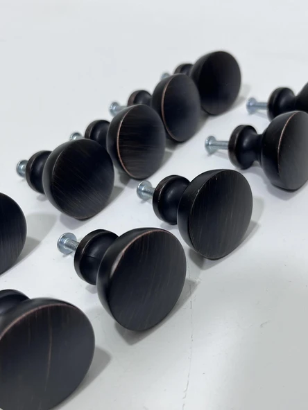 Vintage Dolap Mobilya Düğme Kulp 31,5mm (10 Adet) - 3