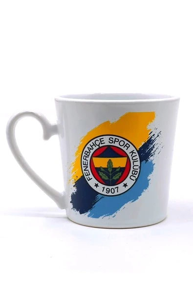 Fenerbahçe Orijinal Kupa Mug Bileklik Set Özel Ahşap Kutulu - 4