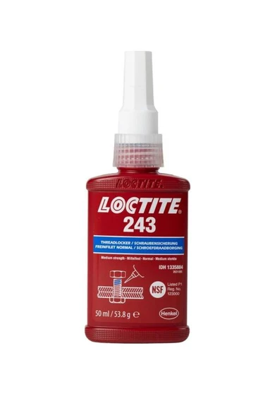 Loctite 243 Orta Mukavemetli Vida Sabitleyici 50 Ml