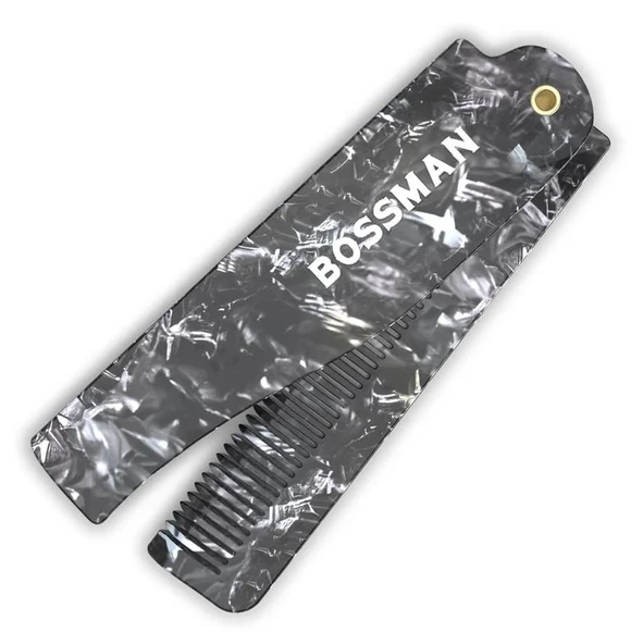 Bossman Katlanabilir Bıyık Sakal Tarağı 3,5''