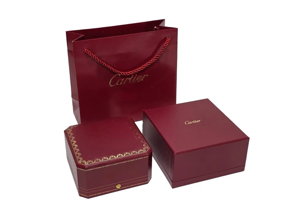 Cartier Kadife Bileklik Kutusu (Çantalı)