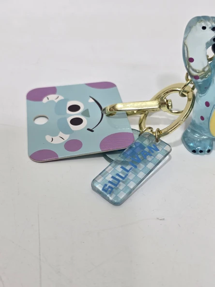 Sevimli Canavarlar Sulley Figürlü Anahtarlık - 3