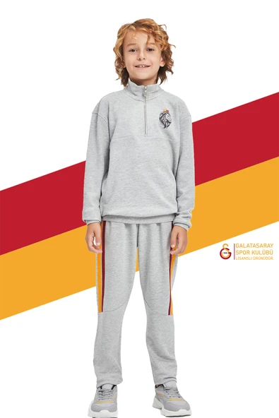 Galatasaray Orijinal Lisanslı Çocuk Eşofman Takımı