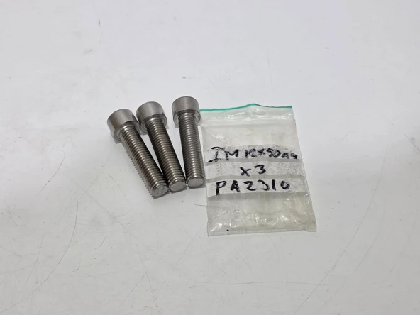 M12x50 İmbus Civata 3 Adet - Resim 3