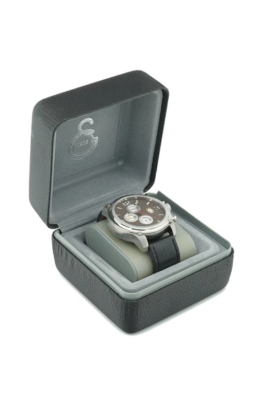 Galatasaray Orijinal Deri Kordonlu Multifonksiyonel Kol Saati Ahşap Kutulu - 6