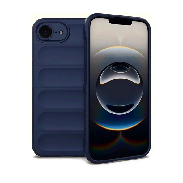 iPhone 16e Kılıf Optimum Lens Çerçeveli Silikon Kapak - 8