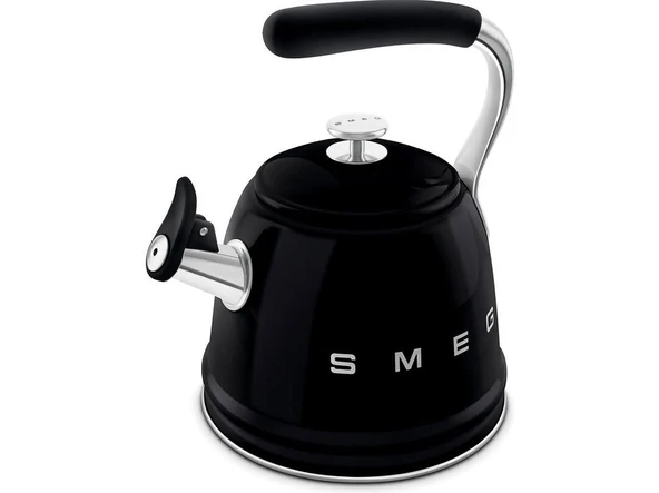 Smeg 50's Style Siyah Set Üstü Düdüklü Kettle 2.3 Lt - 4