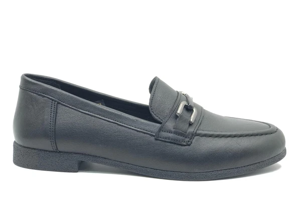 Ayakdaş 3737 Kadın Loafer Hakiki Deri Babet Ayakkabı - Resim 4