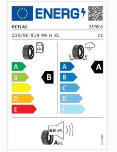 Petlas 235/50 R19 TL 99H Prestıge Sport Yaz Lastiği Üretim Yılı: 2025 - 2