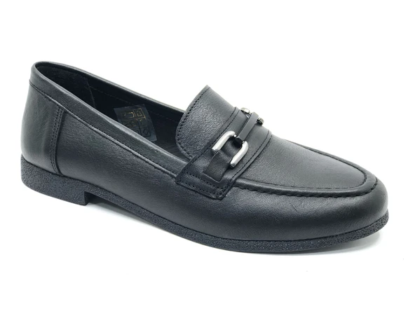 Ayakdaş 3737 Kadın Loafer Hakiki Deri Babet Ayakkabı - Resim 3