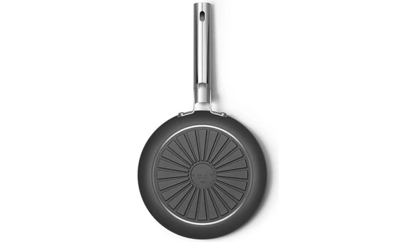 Smeg 28 cm Siyah Tava CKFF2801BLM - 3