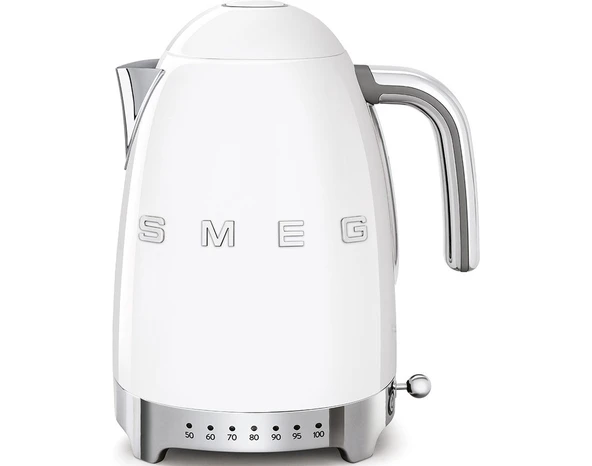 Smeg Klf04wheu Beyaz Isı Ayarlı Kettle - 1