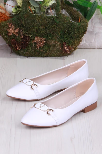 Fort 01-627 Soft Toka Detaylı Rahat Kadın Babet - Resim 9