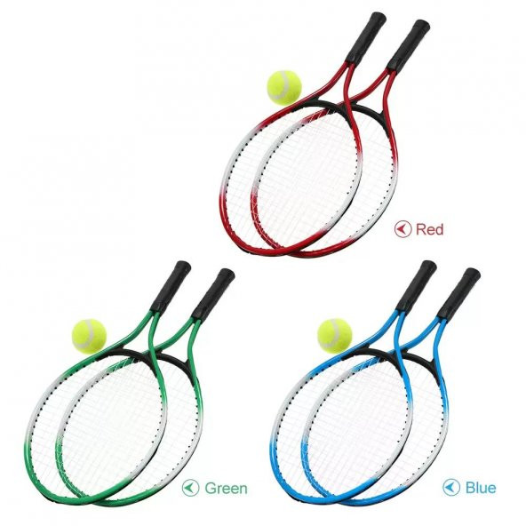 Can Sport Tenis Raketi Seti 21 2 Raket 1 Top Çantalı Set - 3