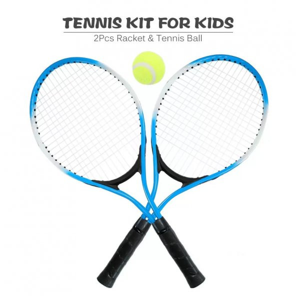 Can Sport Tenis Raketi Seti 21 2 Raket 1 Top Çantalı Set - 4