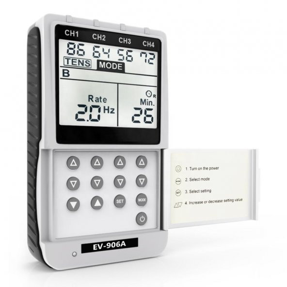 Everyway Ev-906A Dijital Tens & Ems Cihazı - 4
