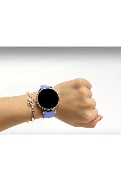 Rw-43 Mini 42mm 2024 Series Kadın Akıllı Saat 3 Kordonlu Hediyeli Smart Watch - 4