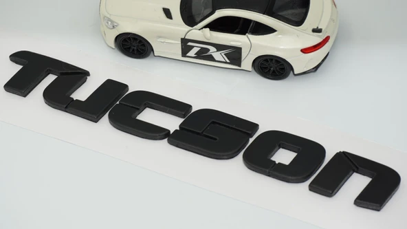 DK Tuning 05-09 Tucson Bagaj Siyah Yazı Logo Hyundai İle Uyumlu - 4