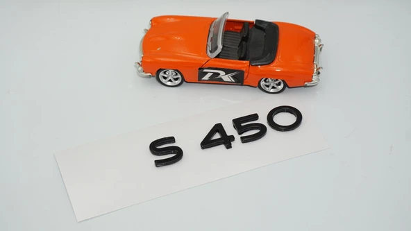 DK Tuning S450 Maybach Bagaj Siyah ABS Yazı Logo Arma - Resim 4