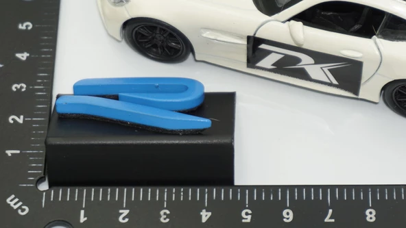 DK Tuning Volkswagen R Line Yeni Nesil Ön Panjur Mavi Logo Arma - 2