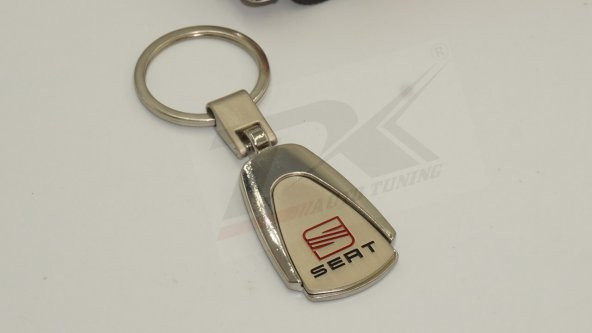 Seat Logo Krom Metal Stil Anahtarlık New Style - 4