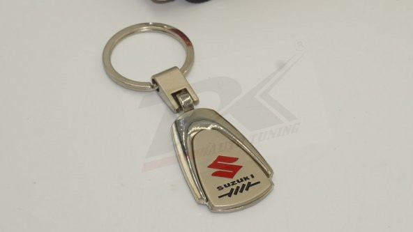 Suzuki Logo Krom Metal Stil Anahtarlık New Style - Resim 4