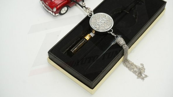 Audi Kristal Taşlı Stil Araç Ayna Parfümlü Sarkacı New Style - 5