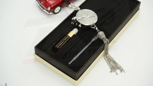 Jaguar Kristal Taşlı Stil Araç Ayna Parfümlü Sarkacı New Style - 5
