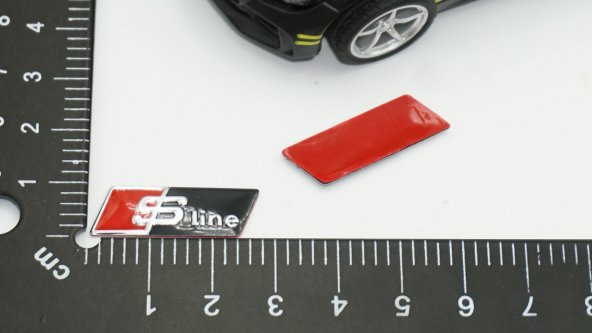 Audi S Line Direksiyon Alüminyum Alaşımlı 3M 3D Sticker Logo 2Li - 4