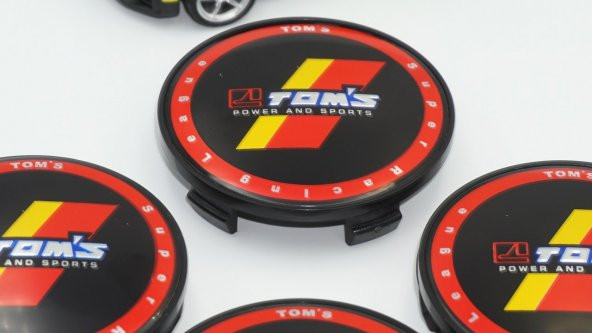 Toms Power Jant Göbek Kapağı Seti 68mm - 5