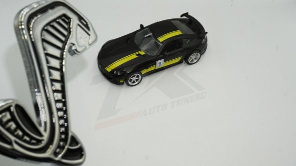 Ford Mustang Shelby Kobra Yeni Nesil Bagaj 3M 3D Krom Metal Logo - 2