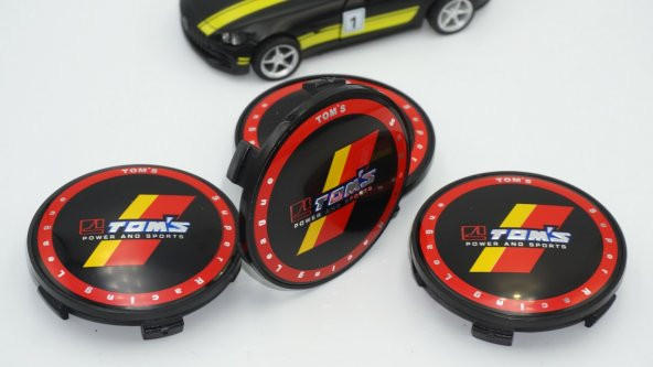 Toms Power Jant Göbek Kapağı Seti 68mm - 6