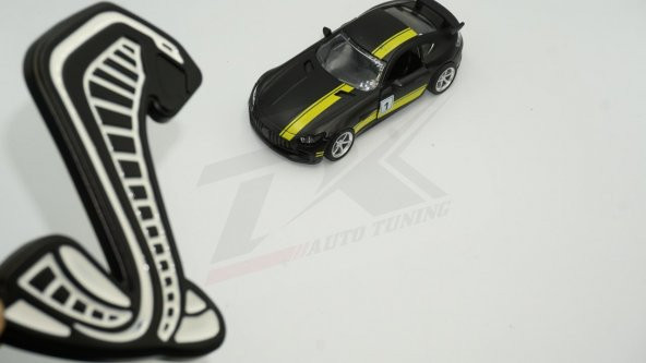 Ford Mustang Shelby Kobra Yeni Nesil Bagaj 3M 3D Krom Metal Logo - 3