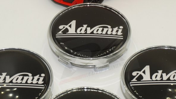 Advanti Jant Göbeği Kapak Seti 60mm - Resim 4