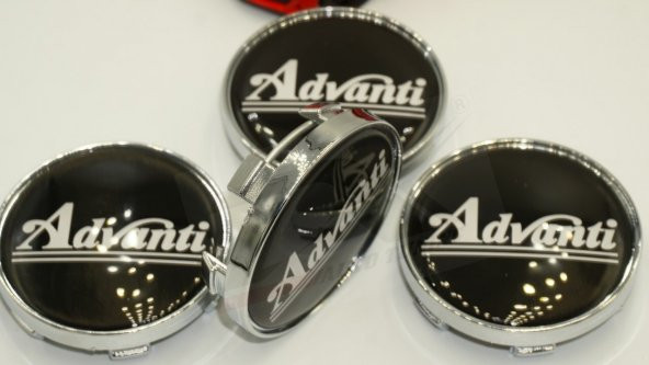 Advanti Jant Göbeği Kapak Seti 60mm - Resim 5