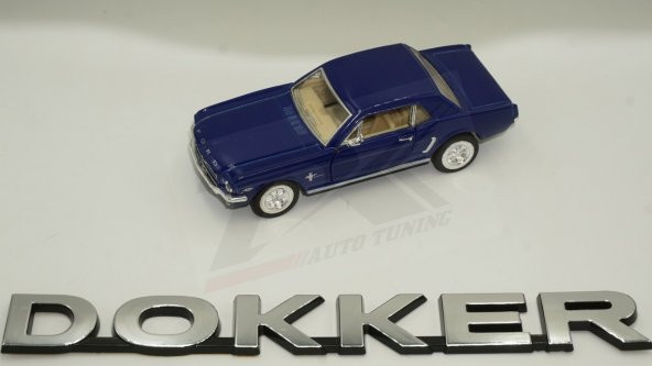 Dacia Dokker Krom ABS 3M 3D Bagaj Yazı Logo Orjinal Ürün - 3